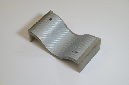 Carbon Silver - air escape CBx40